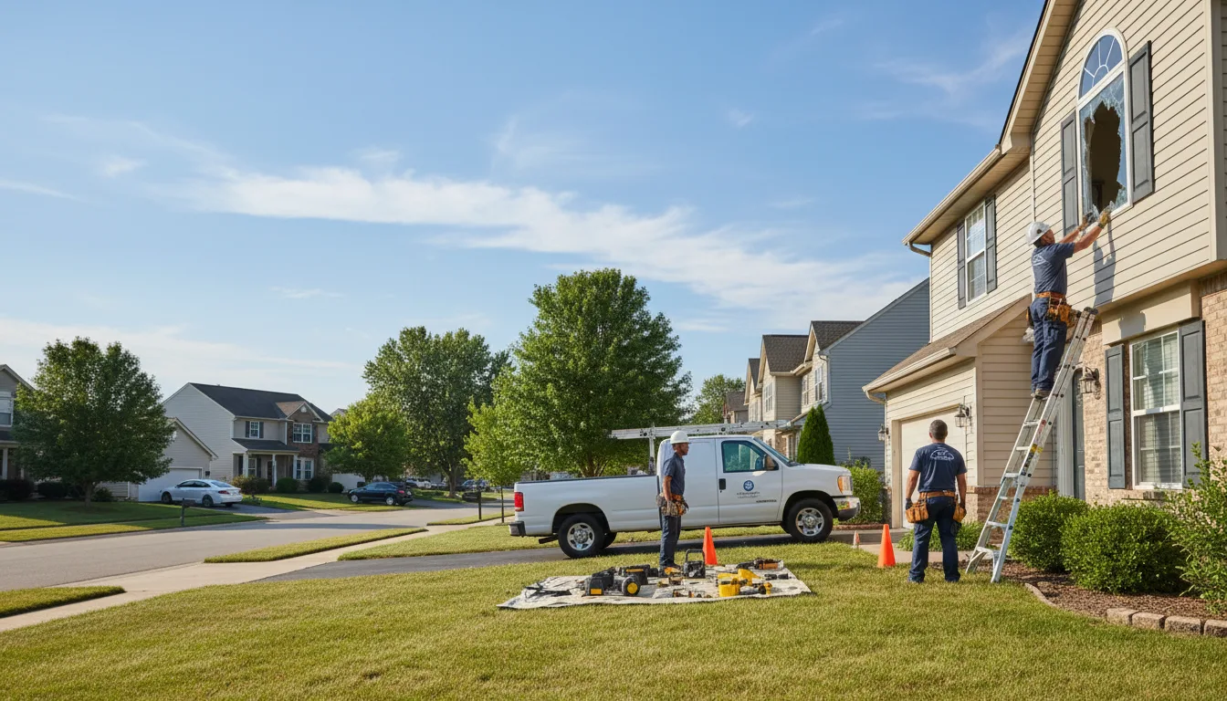 Expert window installer providing residential service in Lawrenceburg, TN